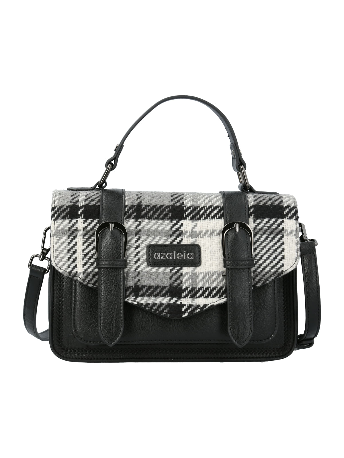 Cartera Mujer Gales Cross Negro Azaleia