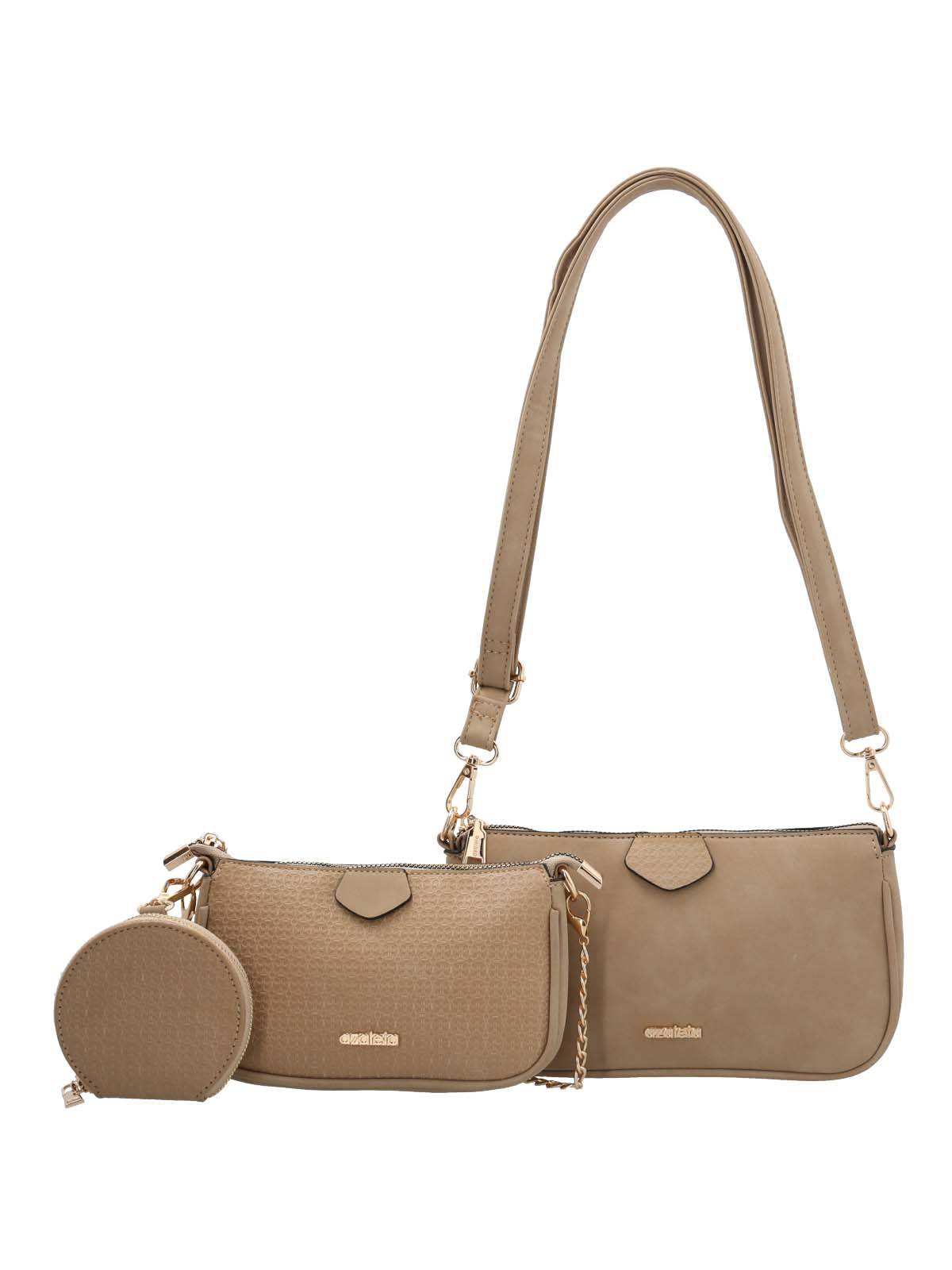 Cartera convertible Mujer Mili Bag Café Azaleia