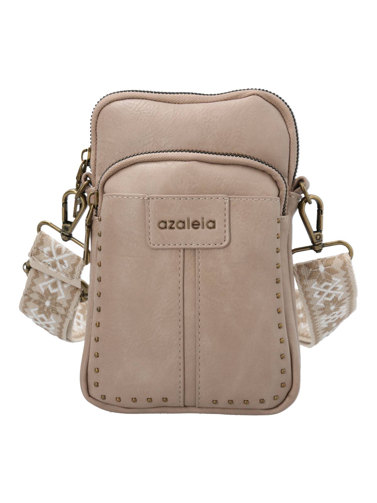 Cartera Mujer Dakota Cross Café Azaleia