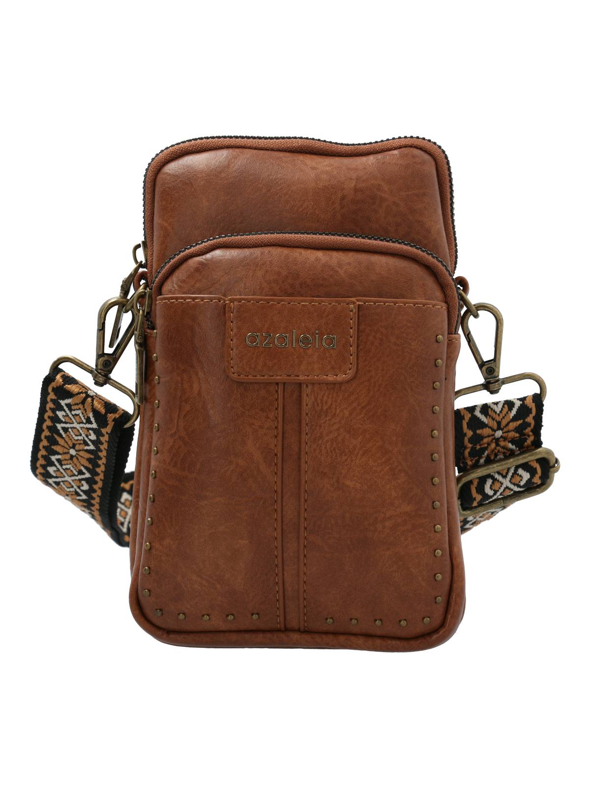 Cartera Mujer Dakota Cross Café Azaleia