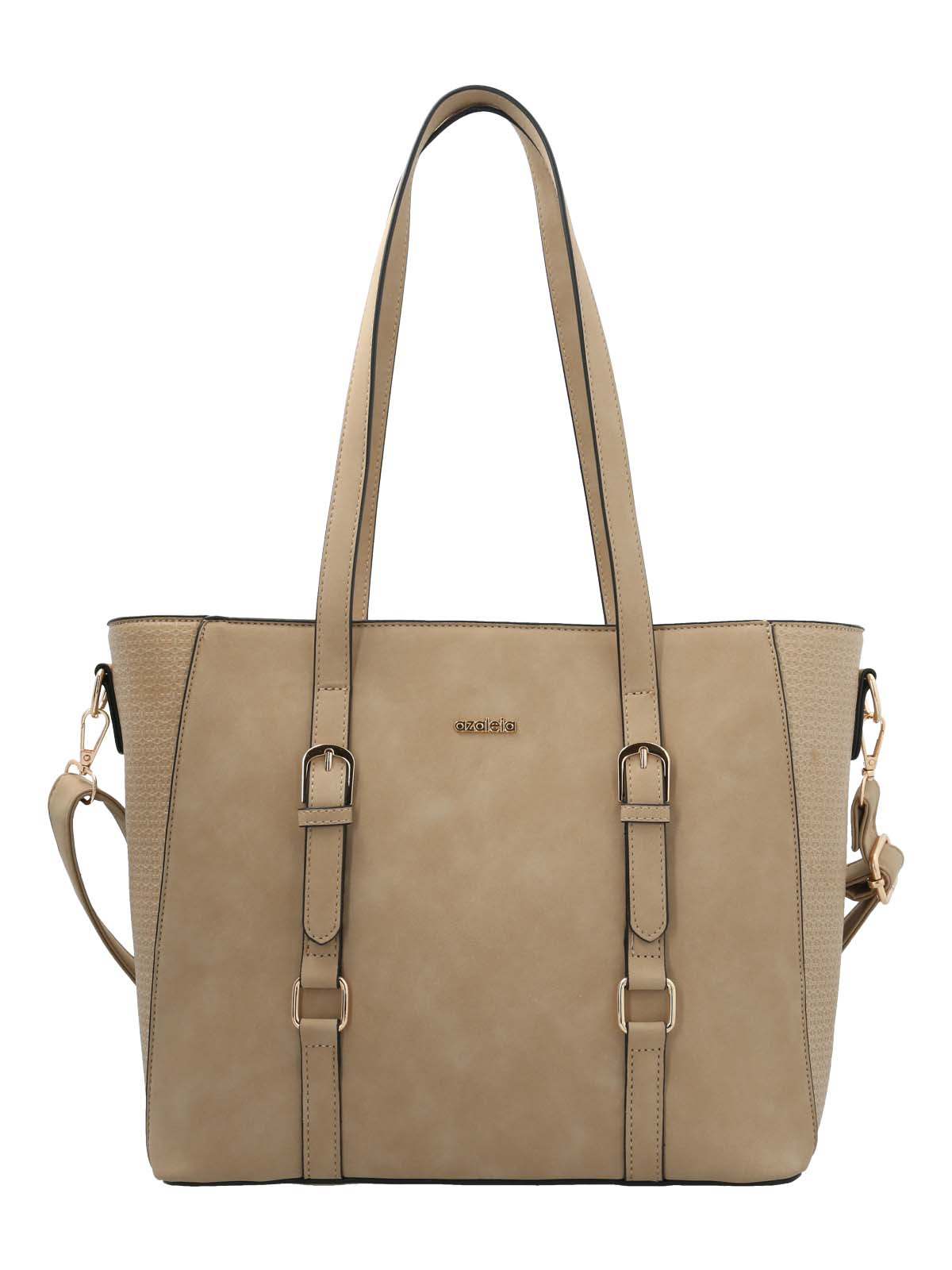 Cartera Mujer Gubio Tote Café Azaleia