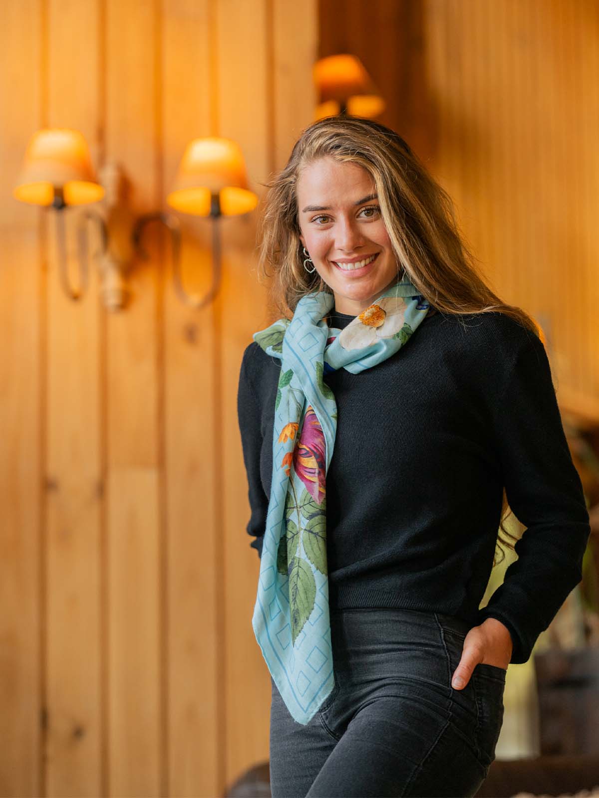 Pañuelo Mujer Bego Scarf Multicolor Azaleia