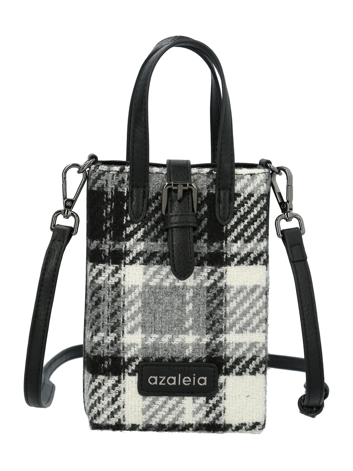 Cartera Mujer Bristol Cross Negro Azaleia
