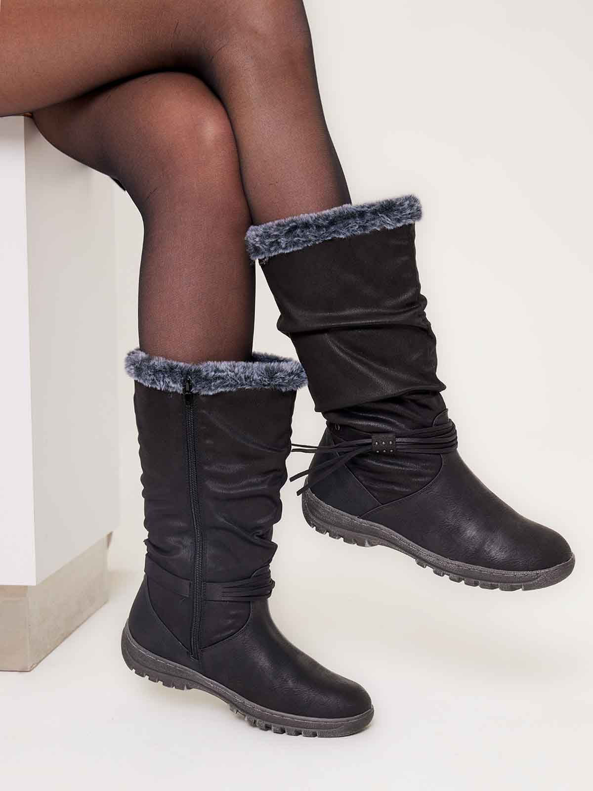 Bota Mujer Darcy Negro Azaleia