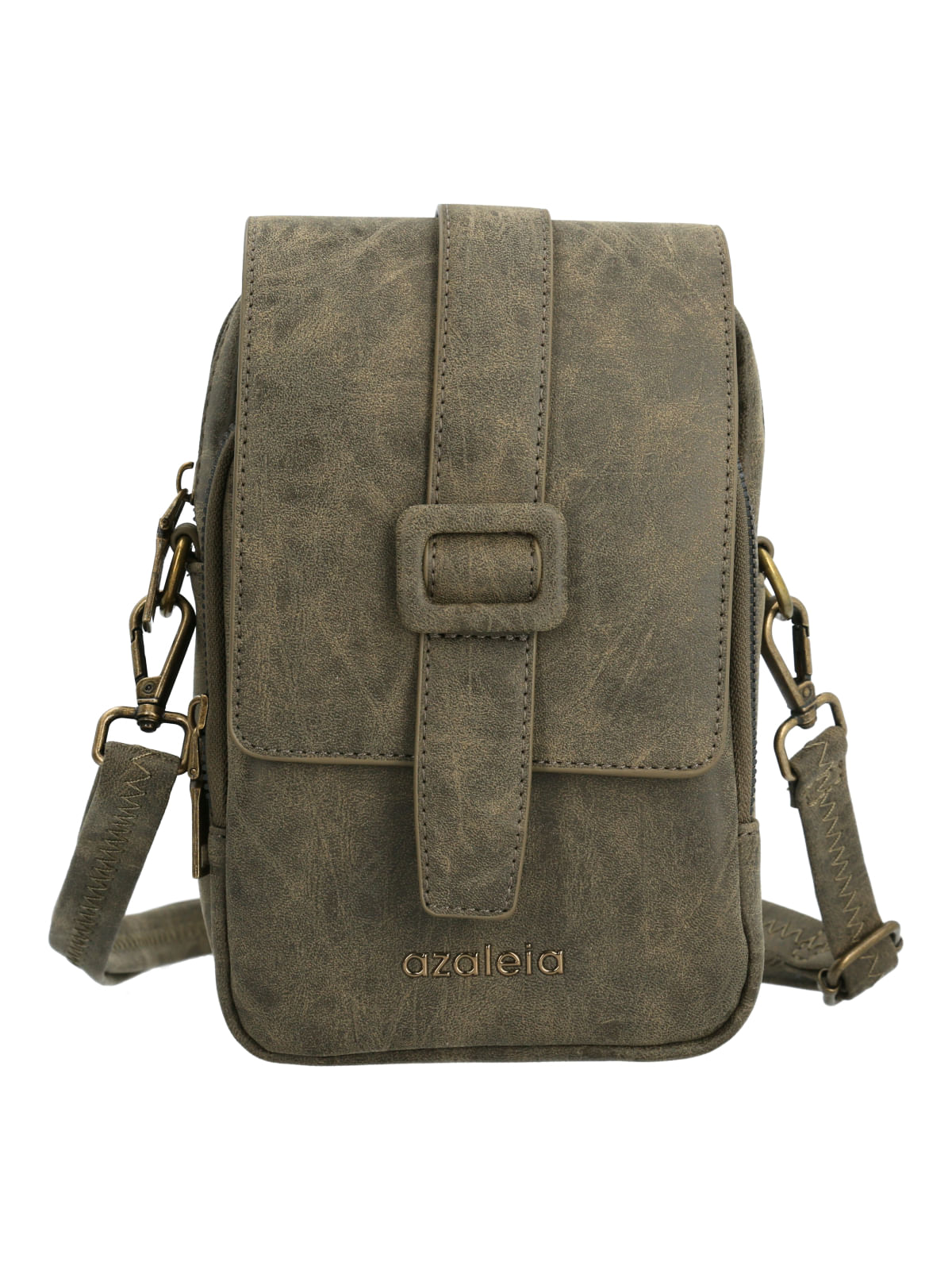 Cartera Mujer Dirk Crossbody Verde Oliva Azaleia