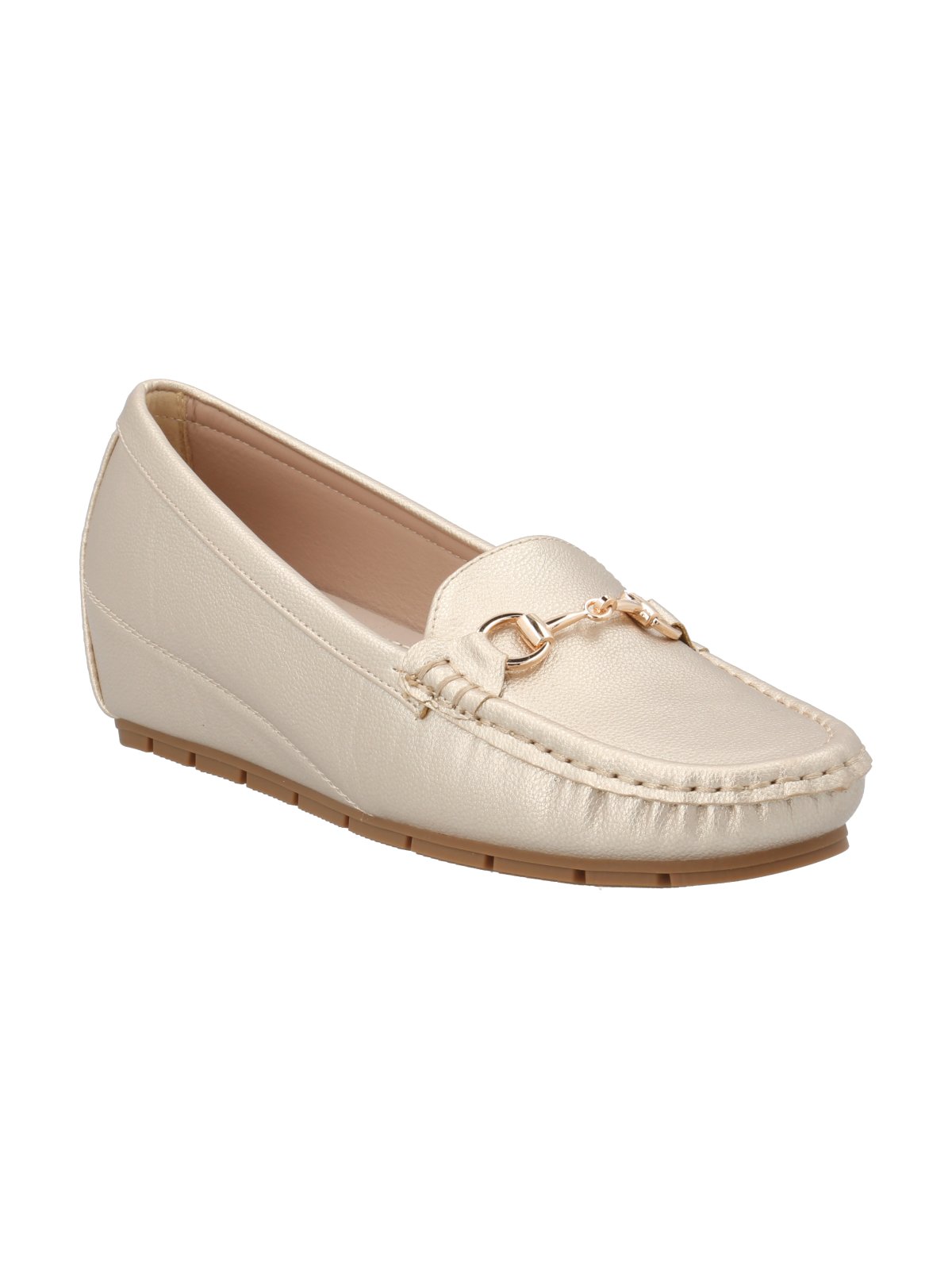 Zapato Mujer Devira Dorado Azaleia