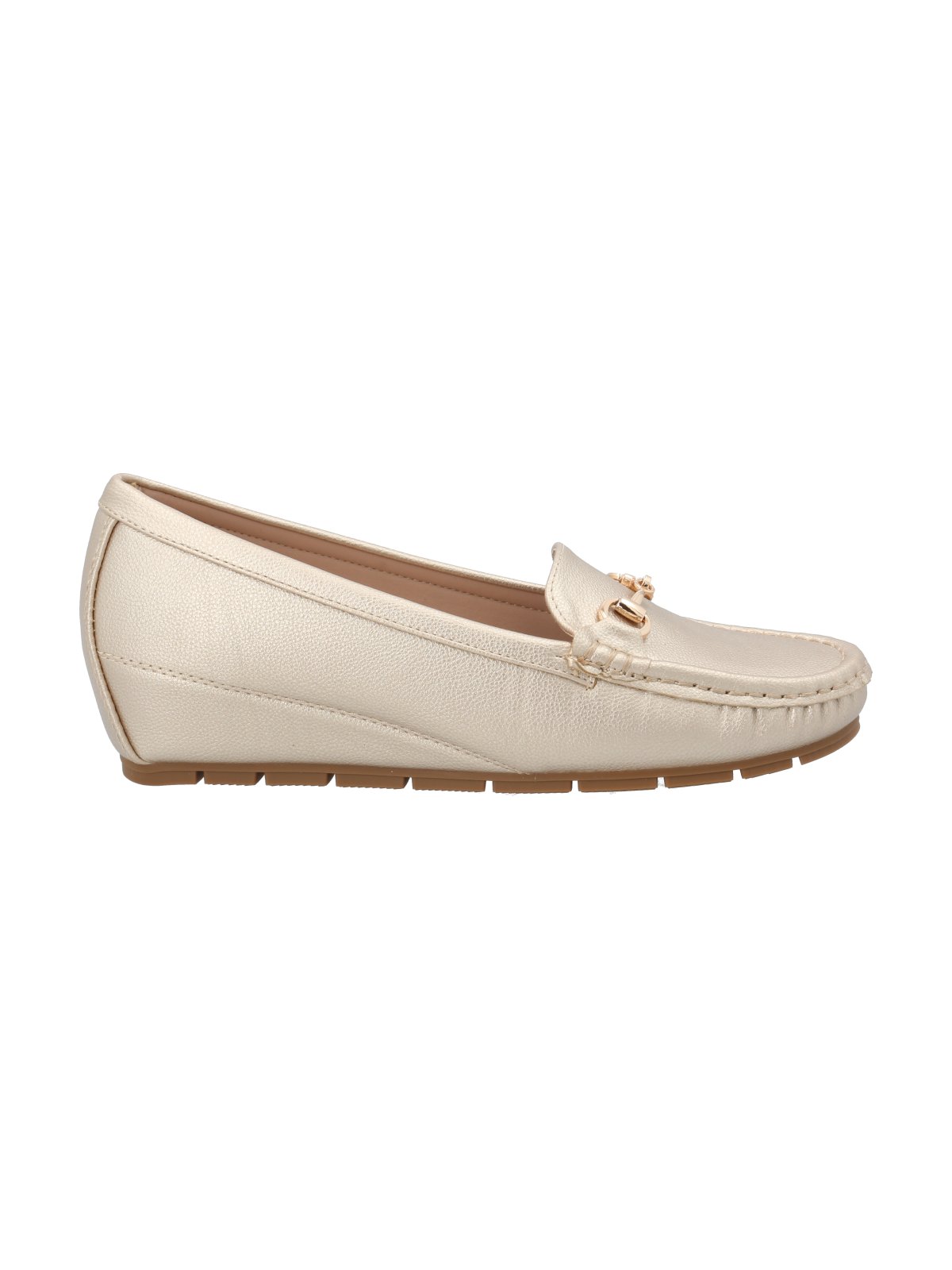 Zapato Mujer Devira Dorado Azaleia