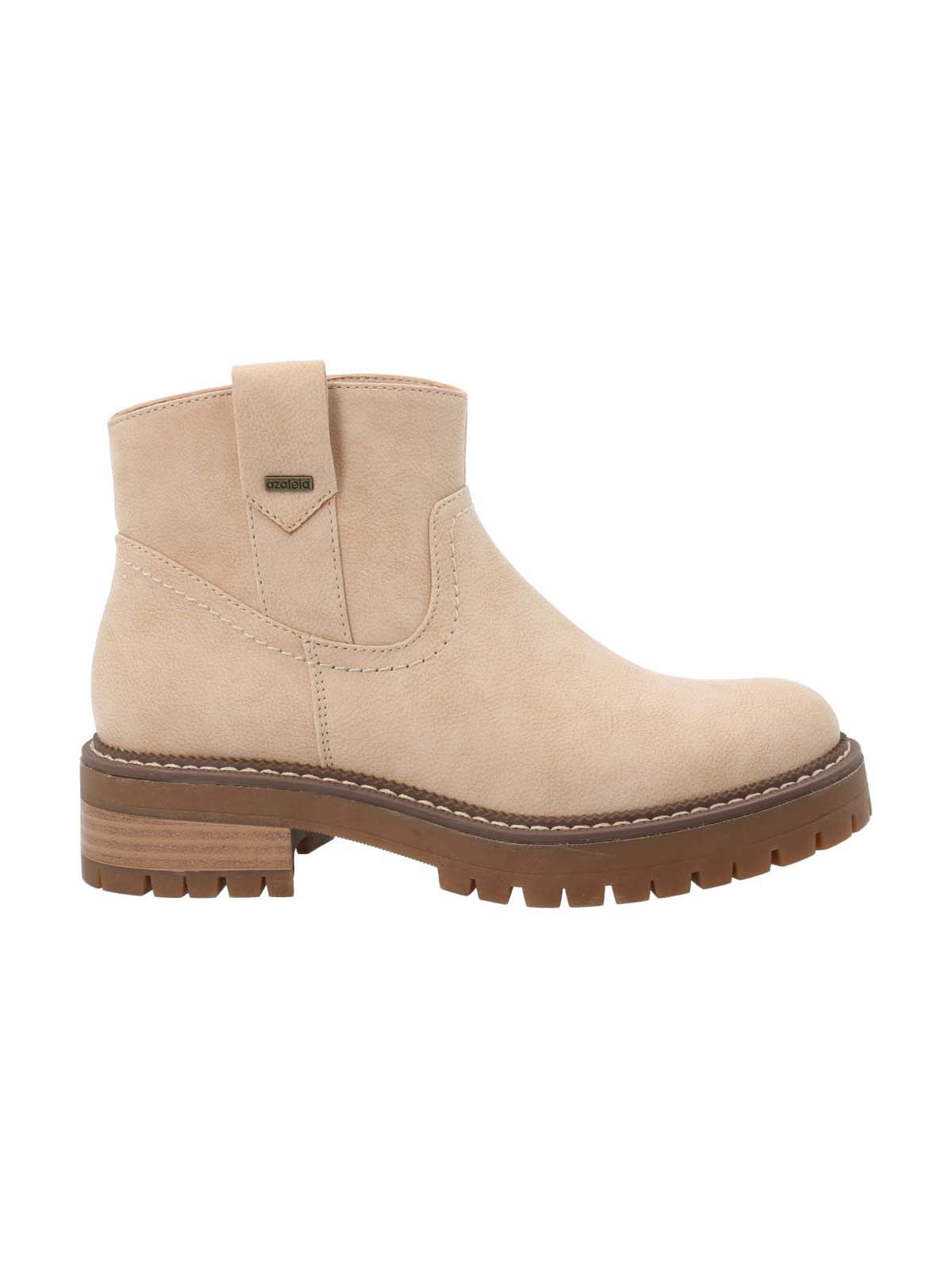Botin Mujer Chaya Beige  Azaleia