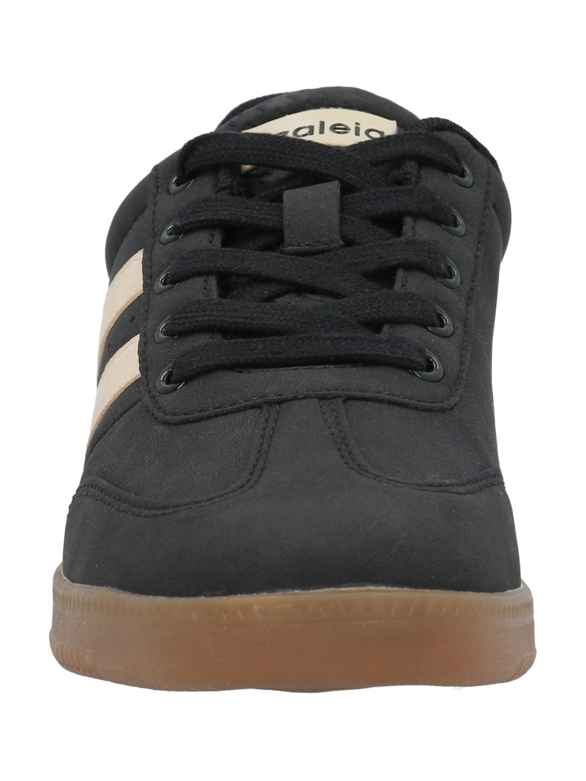 Zapatilla Mujer Gera Negro Beige Azaleia