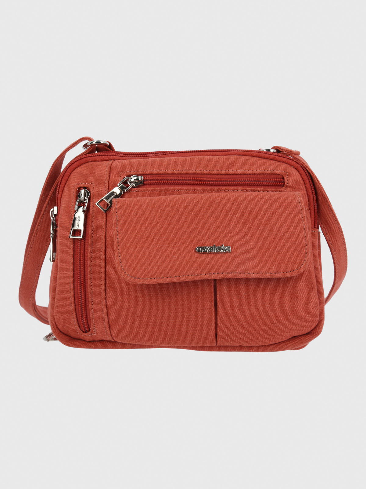 Cartera Mujer Beppo Cross Rojo Azaleia